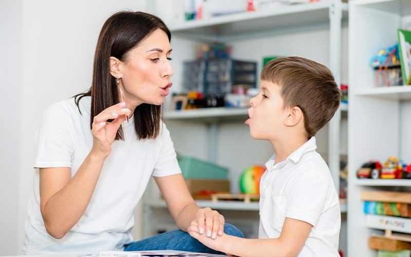 Early intervention speech therapy