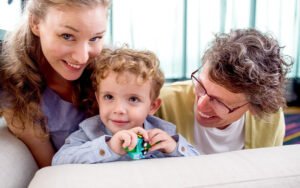 parents during the child ABA therapy